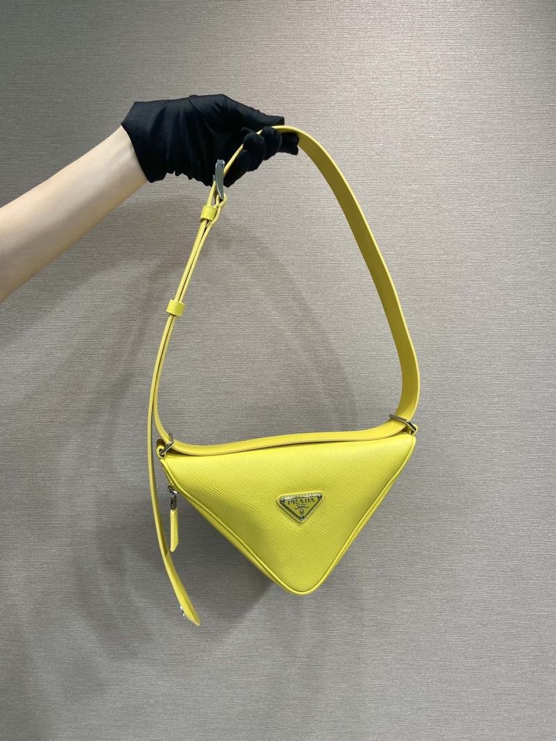 Pra*a triangle pouch